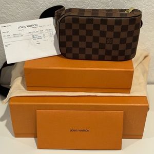 Louis Vuitton Geronimos Damier Ebene Brown shoulder bag